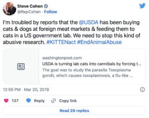  USDA kitten cannibalism experiments