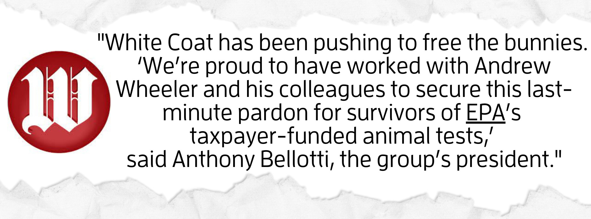 EPA Lab Survivors Retire