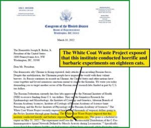 Russian Animal Labs Defunded