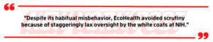 EcoHealth Alliance Coverup
