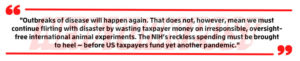 EcoHealth Alliance Coverup