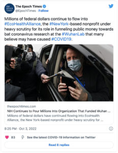 Defund EcoHealth Alliance