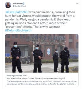 NIH and EcoHealth Alliance