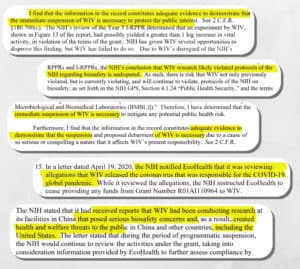 Wuhan Animal Lab Suspended