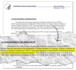 Wuhan Animal Lab Suspended