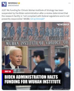 Wuhan Animal Lab Suspended