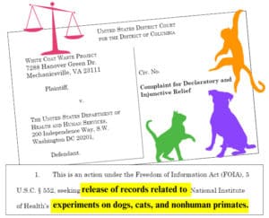 WCW Sues NIH For Records