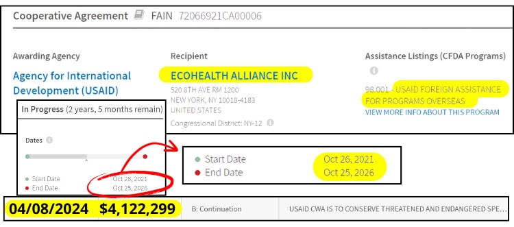 Defund EcoHealth Alliance