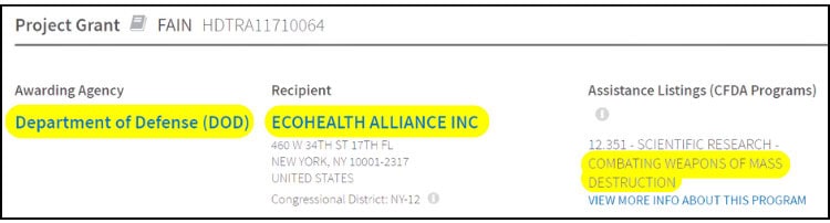 Defund EcoHealth Alliance