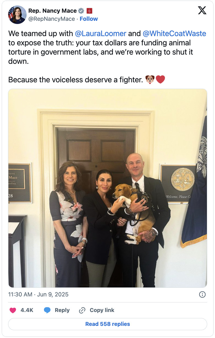Pentagon Ends Animal Testing